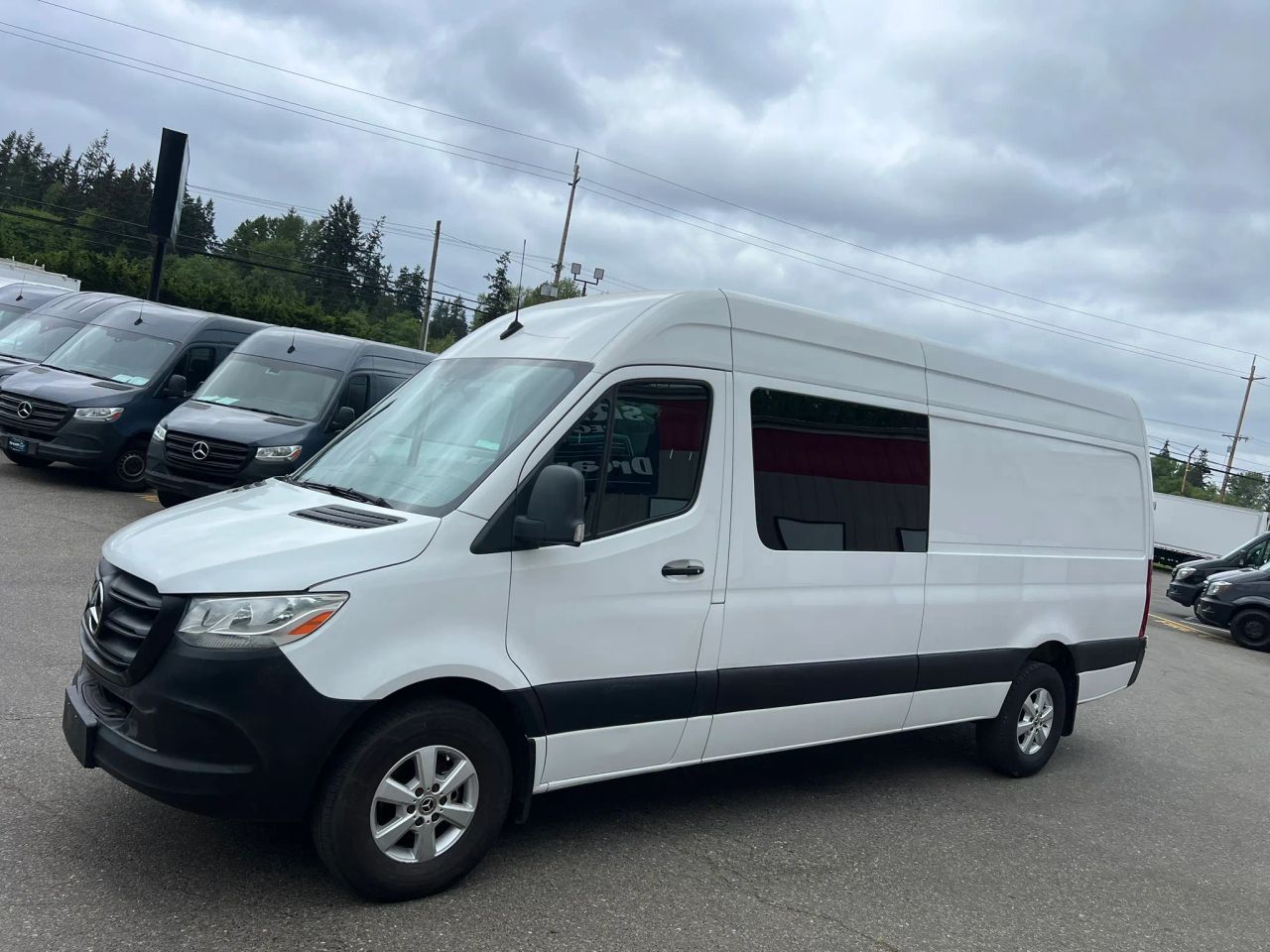 mercedes-benz sprinter crew van 2019 WD4PF1CD8KP037203 image